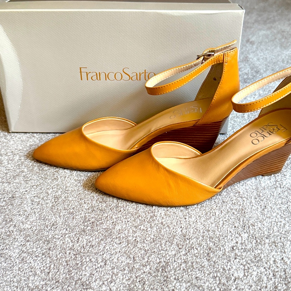 Franco Sarto Fayth sandals.